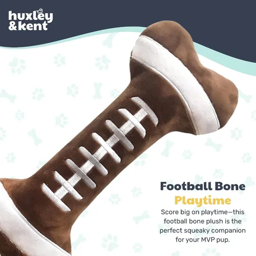 Vista 2 de Huxley & Kent Juguete Divertido para Perros con Chirriador – Juguetes Chirriantes de Felpa Power Plush para Perros Pequeños, Medianos y Grandes
