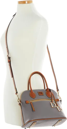 Vista 4 de Dooney & Bourke Bolso de mano, bolso abovedado de grano de guijarros