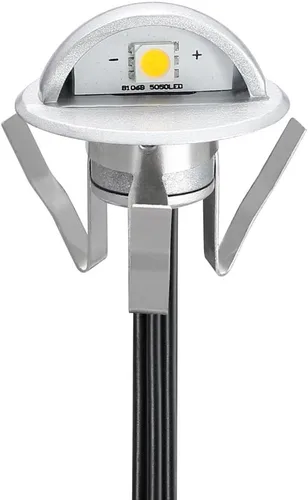 Vista 8 de FVTLED juego de luces para escalera, bajo voltaje y resistente al agua IP65 para exteriores con forma de media luna 1-2/5 pulgadas. Luces LED