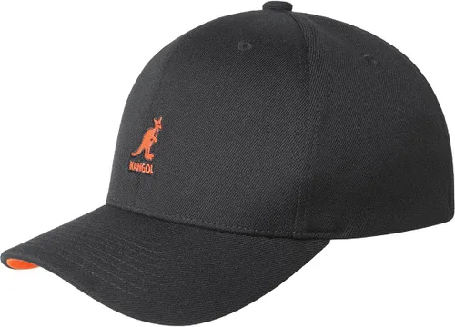 Vista 13 de Kangol Gorra de béisbol de lana Flexfit para hombre, mujer Azul oscuro