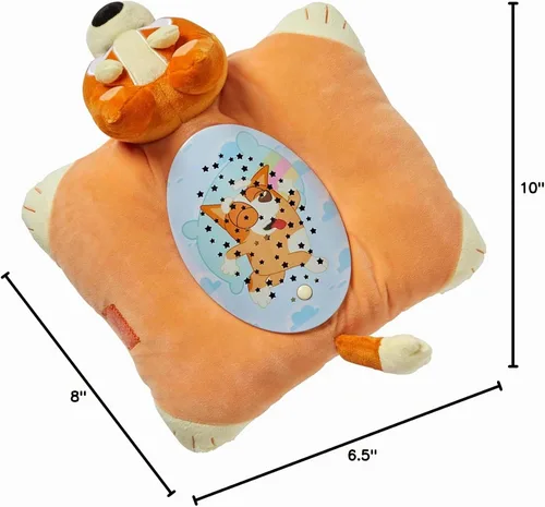 Vista 8 de Pillow Pets 28 cm BBC Studios Bingo Juguete de peluche de animal de peluche suave - Almohada suave para dormir con luz
