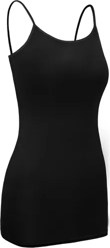 Vista 2 de SATINIOR Camisola de tirantes delgados ajustables para mujer