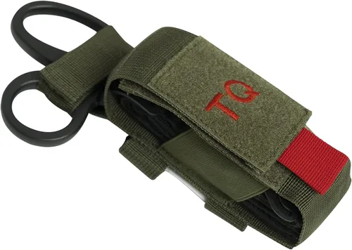 Vista 7 de Rothco MOLLE - Bolsa táctica para torniquete y cizalla, acceso rápido en emergencias
