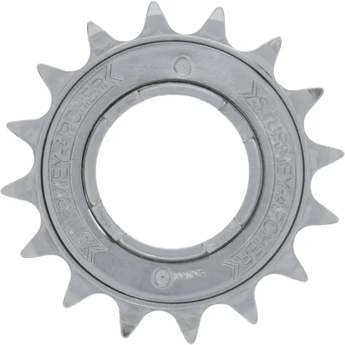 Vista 2 de Sun Race - Rueda sin 16 dientes para cadena, cromada, 1/2 x 3/32 pulgadas