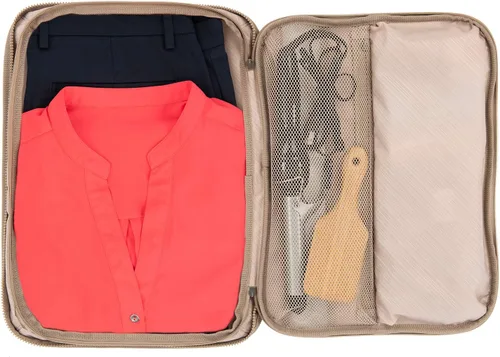 Vista 4 de Travelpro Crew Versapack - Organizador todo en uno, tamaño global, Caqui, Crew Versapack - Organizador todo en uno