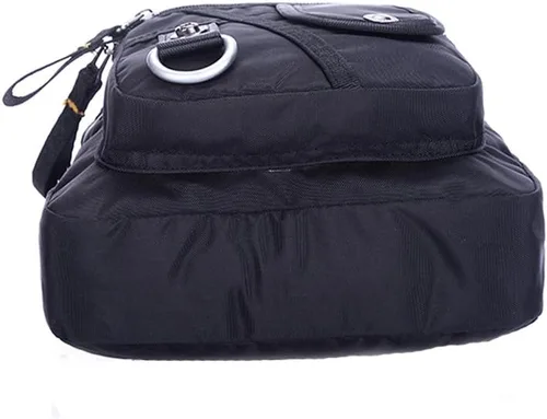 Vista 20 de Bolso bandolera de nailon, mochila pequeña, bolsa de hombro cruzada