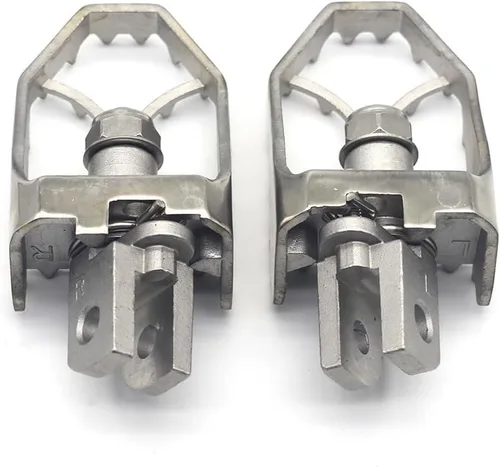 Vista 5 de Reposapiés Delantero Reposapiés Reposapiés Pedales para SU&ZUKI GW250 INAZUMA 11-21 V-Strom 250 650 1000 DL250 650 1000 V-STROM DL1050/XT 17-21
