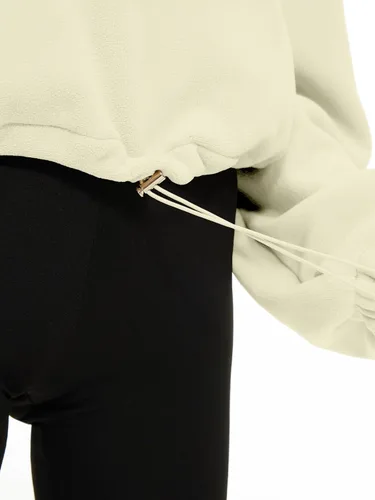 Vista 6 de AUTOMET Womens Quarter Zip Pullover Oversized Long Sleeve Sweatshirt Half Zip Cropped Hoodie Teen Girls Fall Y2K Clothes