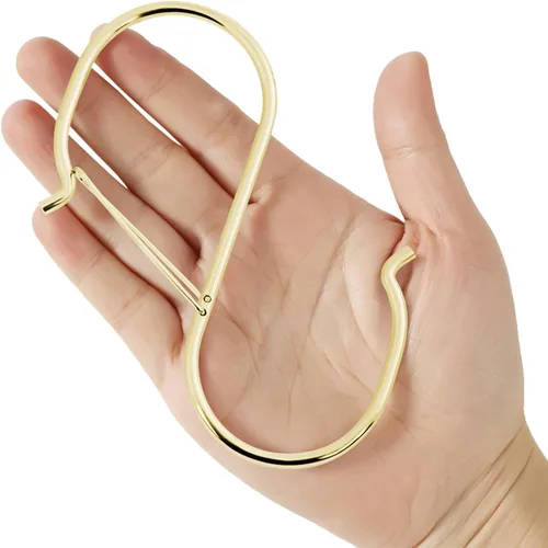 Vista 13 de Ganchos grandes en S resistentes, ganchos grandes en S de 4.96 pulgadas, juego para plantas colgantes, manijas de gabinete de cocina, ganchos