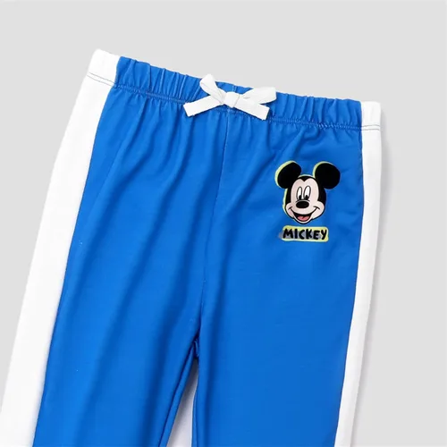 Vista 5 de Disney Mickey and Friends Outfits 2pcs Toddler Girl & Boy Long Sleeve Hoodie and Pants Set, 2-6 Years