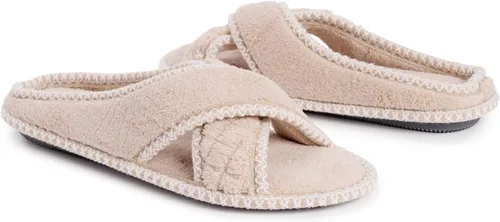 Vista 7 de MUK LUKS Women's Ada Chenille Crossband Slippers