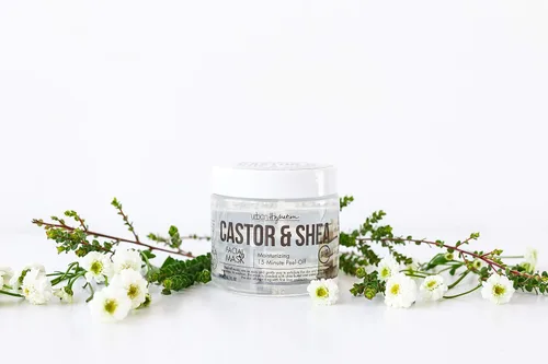 Vista 9 de Urban Hydration Máscara facial de ricino y karité Combate la piel seca, elimina las impurezas de la piel, exfolia y unifica el tono de la piel
