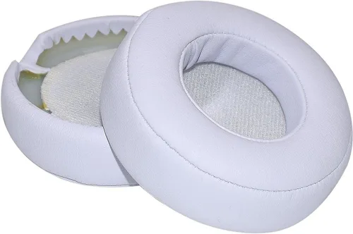 Vista 2 de VEKEFF - 2 almohadillas de repuesto para los oídos Beats by Dr.Dre PRO/Detox (blanco)