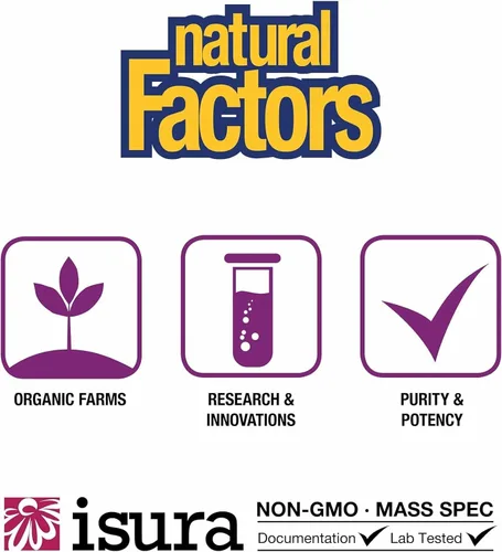 Vista 8 de BlueRich by Natural Factors, concentrado de arándanos súper fuerte, apoyo antioxidante para una buena salud general, 90 cápsulas blandas