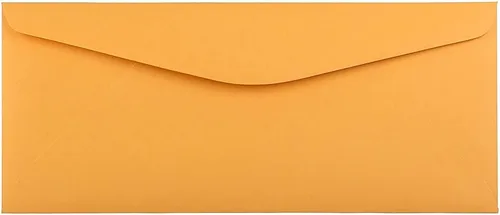 Vista 11 de JAM PAPER #10 Sobres comerciales para negocios - 4 1/8 x 9 1/2 - Marrón kraft manila - 100/paquete