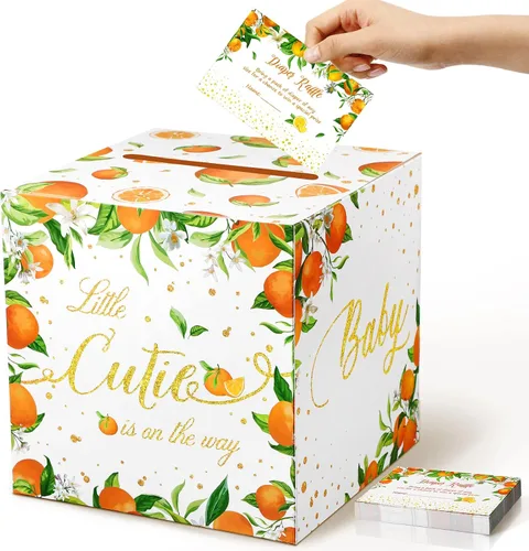 Vista 9 de Fumete 51 piezas Caja de tarjetas de rifa de pañales con osos con tarjetas de rifa de pañales insertadas, No podemos esperar, para baby shower