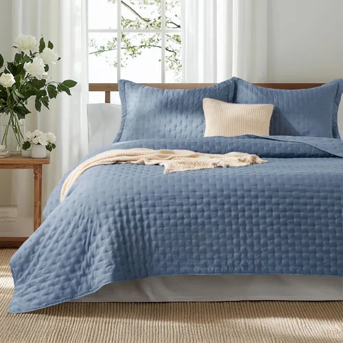 Vista 32 de Bedsure Edredón individual – Ropa de cama ultrasuave individual XL para decoración de dormitorio, edredón ligero para todas las estaciones, colcha