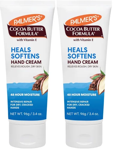 Vista 3 de Palmer's Crema de manos de alivio intensivo con fórmula de manteca de cacao, 2.10 onzas