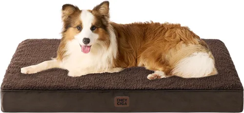 Vista 39 de EHEYCIGA Camas ortopédicas para perros, cama para perros con funda extraíble lavable, todos los tamaños de perros