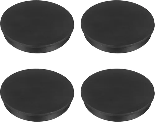 Vista 154 de MECCANIXITY - Tapones de silicona en forma de T (26mm, 1 pulgada de diámetro), color negro