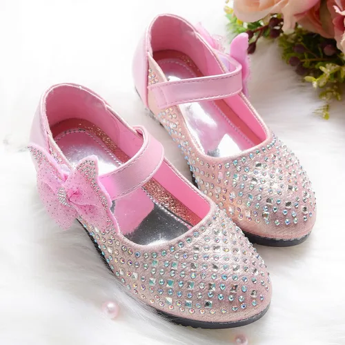 Vista 3 de Zapatos de vestir para niñas, tacón bajo, boda, fiesta, Mary Janes
