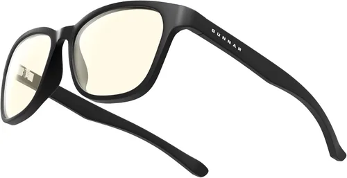 Vista 9 de GUNNAR - Gafas para juegos y computadora - Bloqueo de luz azul, protección UV - Berkeley Marco de ónix desteñido