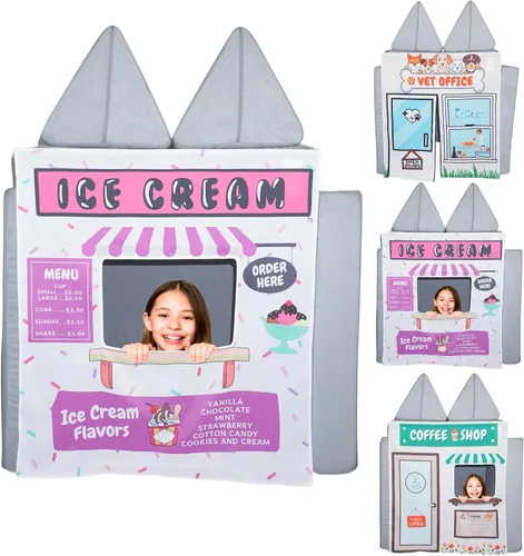 Vista 10 de Couch Swag Panel de juego para sofá de espuma para niños, sofá infantil (heladería)