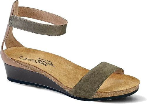 Vista 7 de NAOT Calzado Pixie Sandalia para mujer Lagartija beige/oro rosa