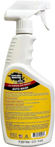 Vista 2 de Love Bug - Aerosol removedor de coche y lavado automático. Removedor de múltiples superficies y lavado de heces de pájaro, alquitrán, savia