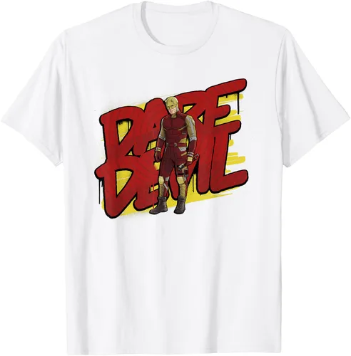 Vista 16 de Marvel Daredevil - Traje amarillo y rojo She-Hulk Disney+ camiseta, Negro