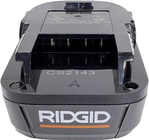 Vista 6 de Ridgid Genuino OEM AC840086 18V 2AH Hyper Litio-Ion Batería única No es elegible para el Acuerdo de Servicio de por Vida