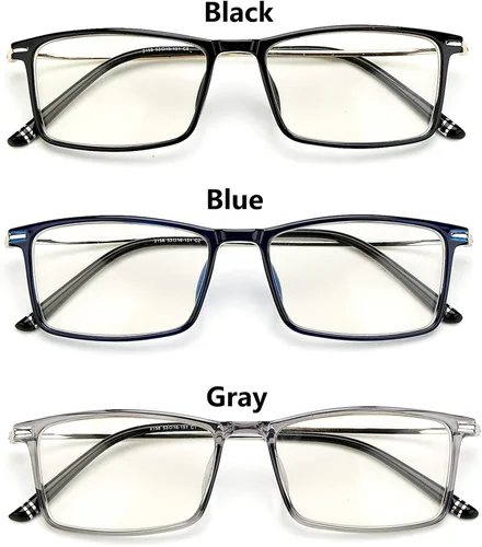 Vista 4 de Gafas de lectura multifocales progresivas para computadora presbíopes para hombres y mujeres