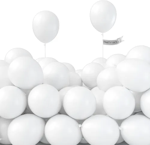 Vista 9 de 120 globos verdes de 5 pulgadas y globos blancos, 120 unidades de 5 pulgadas