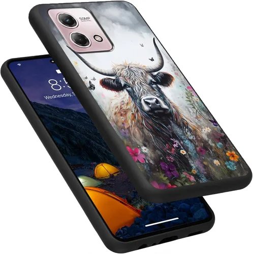 Vista 52 de Funda para Motorola Moto G Stylus 4G 2023, delgada y ligera, de silicona de TPU suave, color negro, ultrafina, para Motorola Moto G Stylus 4G 2023
