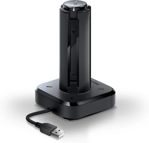 Vista 2 de Bionik Tetra Power - Nintendo Switch Joy Con Charging Dock (4 Controllers) with Built-In Cable Adjustment System and LED Charge Status Indicators