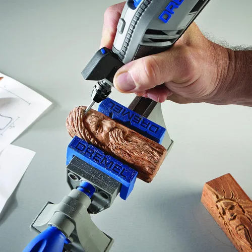 Vista 3 de Dremel Kit de herramientas rotativas 4300 con luz LED + accesorio de enrutador de inmersión Dremel 335