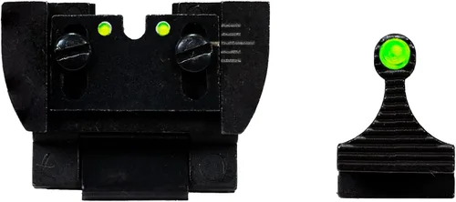 Vista 8 de HIVIZ RG1022 Ruger 10/22 Paquete combinado delantero y trasero, verde, rojo, blanco