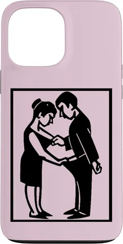 Vista 24 de Camiseta divertida para adultos, imagen de hombre y mujer, funda para iPhone 17