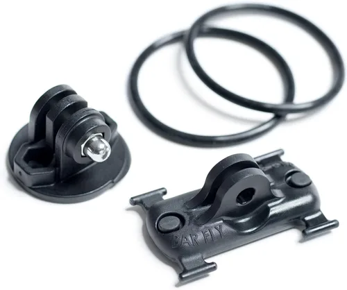 Vista 2 de Bar Fly Soporte para bicicleta de 4 MTB, negro, para barras planas - Garmin, Wahoo, Polar, Bryton, Cateye, Mio, Omata accesorios
