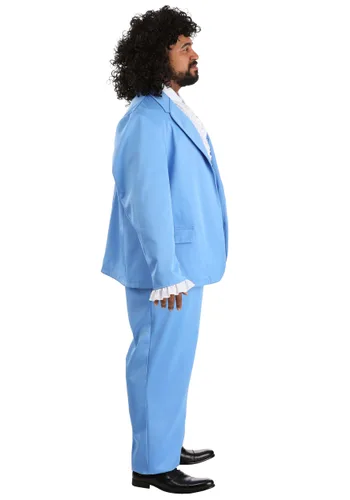Vista 4 de Disfraz Randy Watson talla grande para hombre de Coming to America Multicolor