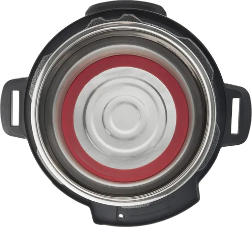 Vista 5 de Instant Pot 5252078 - Sartén redonda oficial con tapa de silicona, 7 pulgadas, color rojo