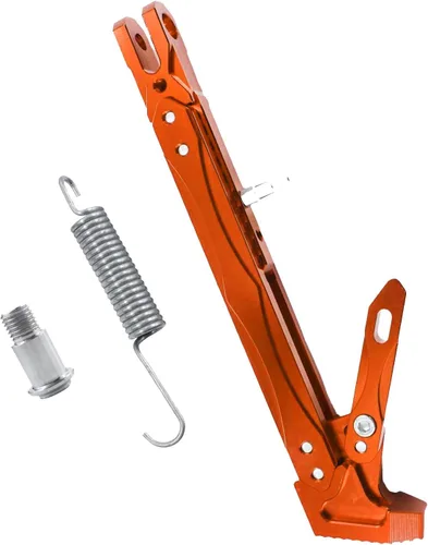 Vista 11 de Caballete universal para motocicleta con soporte lateral ajustable para pie, caballete de estacionamiento para motocicleta eléctrica, soporte