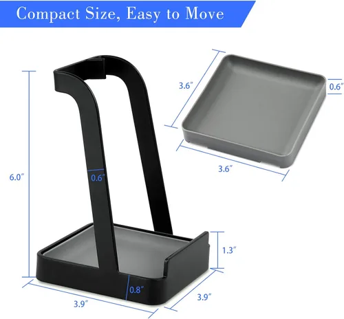 Vista 2 de NiHome Versátil tapa para olla, soporte para cucharón, almohadilla multiusos para espátula, tabla de cortar, soporte para cucharas, utensilios