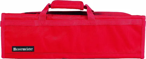 Vista 28 de Funda acolchada para cuchillos con 8 bolsillos de Messermeister, color ciruela, Camuflaje