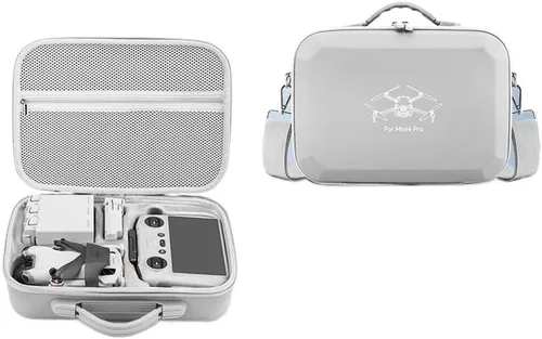 Vista 2 de Para DJI para Mini 4 Pro Drone RC2/RC-N2 Controlador Bolsa de Almacenamiento Estuche de Transporte para Caja Impermeable Bolso de Hombro