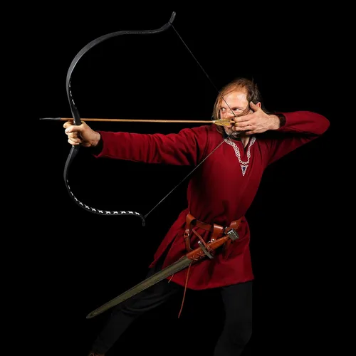 Vista 5 de Mythrojan Aventurero medieval de rana espada con soporte de cuero para Universal Rapier, espada ancha, Cutlass