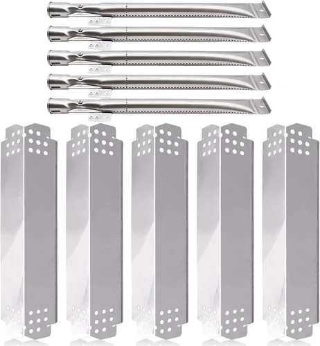 Vista 16 de Hiorucet Piezas de repuesto para parrilla Nexgrill 2 Burner 720-0864, 720-0864M. Reemplazo de placas de calor y quemadores para parrilla Nexgrill