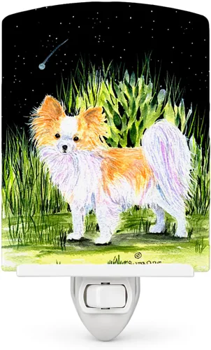 Vista 19 de Tesoros de la Caroline Noche estrellada Chihuahua Luz, 6" x 4," Multicolor Chihuahua 08