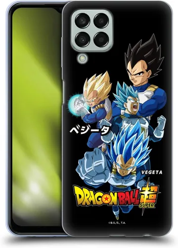 Vista 223 de Head Case Designs Funda de gel con licencia oficial de Dragon Ball Super Group Future Trunks Arc Characters [protección de grado militar] compatible