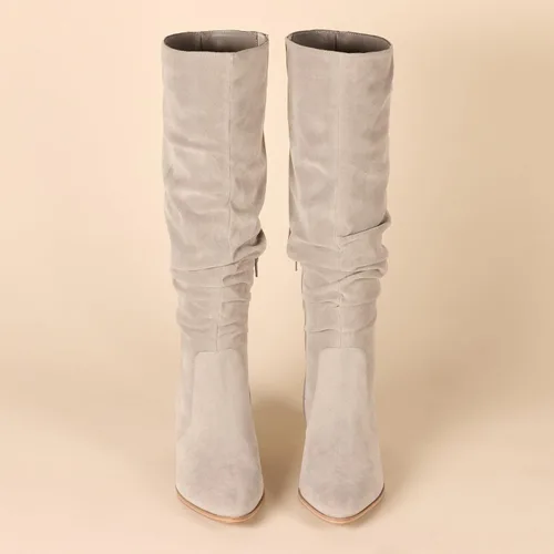 Vista 9 de Tienda Essentials Botas de tacón alto para mujer